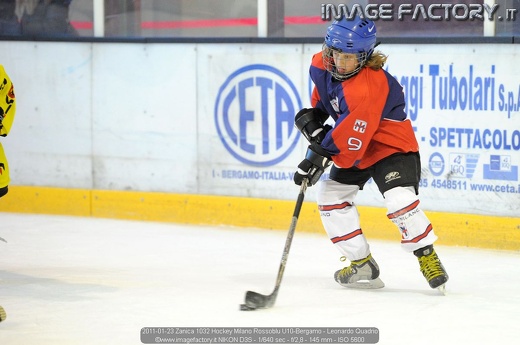2011-01-23 Zanica 1032 Hockey Milano Rossoblu U10-Bergamo - Leonardo Quadrio